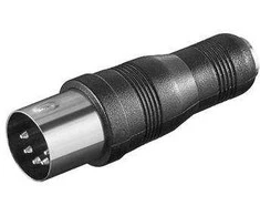 Adapteris AV PremiumCord DIN 5-Pin - Jack 3,5 mm gėrimas