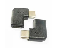 PremiumCord PremiumCord Adaptér USB-C/male - C/female zahnutý 90°