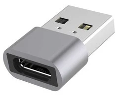 PremiumCord Aliuminio USB C female - USB2.0 A Male adapter
