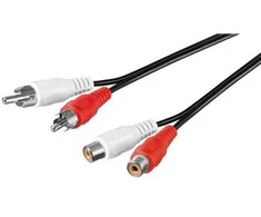 PremiumCord PREMIUMCORD Kabelis przedłużający audio 2x Cinch - 2x Cinch (RCA, M/F) 15m