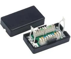 DATACOM Connection BOX UTP Cat 5e. 2 x notch. Box