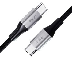 Allity Sp. z o.o. "Allity" kabelis AUC-01 USB-C - USB-C 1,0 m 100W juodas