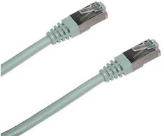 DATACOM Patch cord FTP CAT5E 20m pilkas
