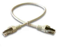 DATACOM Patch cord S/FTP CAT6A 1m pilkas