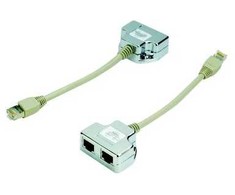 DATACOM "Y" adapter STP CAT5E PC / PC TEL