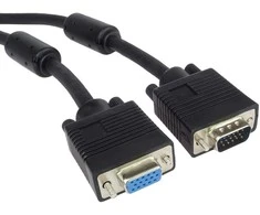 PremiumCord Extension Cable HQ(Coax) 2x ferrite