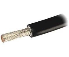 Ostatní cena za 1 metr - GOOWEI Energy kabelis pro zapojení solárních panelů měděný 1x 6mm2 juoda