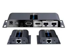 PremiumCord PREMIUMCORD HDMI 1-2 skirstytuvas + plėstuvas po CAT6/6a/7, FULL HD, 3D