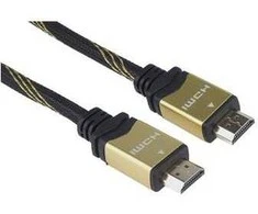 Kabelis PremiumCord HDMI - HDMI 5m auksas (kphdm2q5)