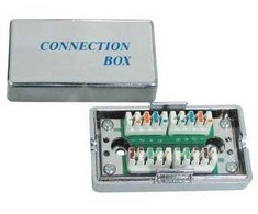 PremiumCord Junction box for Cat.5e cables, shielded