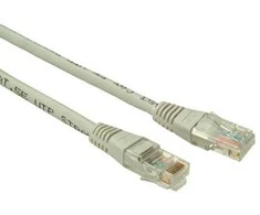 DATACOM Patch cord UTP CAT5E 15m pilkas