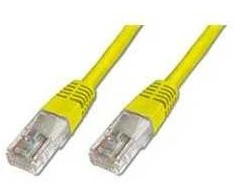 DATACOM jungiamasis laidas UTP CAT5E 1m geltonas