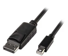 „PremiumCord Mini DisplayPort“ – „DisplayPort 1.2“ jungiamasis kabelis, M/M, 2 m