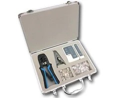DATACOM NETWORK KIT 1 (crimp 8p+6p, Stripper, Tester, plugs)