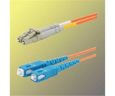 Ostatní Optical patch cable duplex LC-SC 50/125 µm MM,1m, OM2