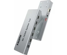 „PremiumCord“ HDMI 2.1 skirstytuvas, 1–4 portų, 8K@60Hz, 4K@120Hz, 1080p, HDR