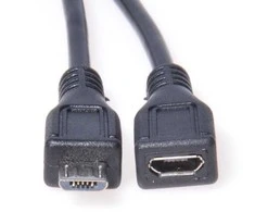 Kabelis USB PremiumCord microUSB - microUSB 3 m Juodas (ku2me3f)