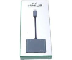 PremiumCord MST adapteris USB-C prie 2x HDMI, USB3.0, PD, 4K ir FULL HD 1080p raiškos