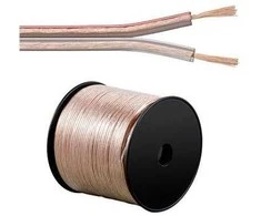 Goobay Cable Garsiakalbio Kabelis Skaidrus CU - Kabelio ilgis 100 m