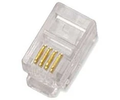 DATACOM RJ10 plug pack 4p4c 100 pcs