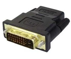 AV adapteris PremiumCord HDMI - DVI- D juoda