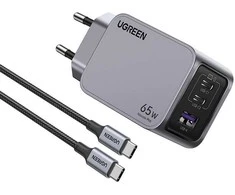 UGREEN „Nexode Pro“ 65W 3 prievadų GaN mini greitasis įkroviklis