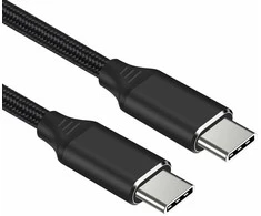 Kabelis USB PremiumCord USB-C - USB-C 0.5 m Juodas (ku31cv05)