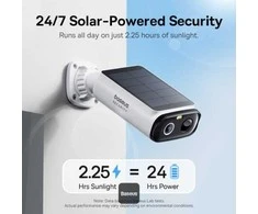 Baseus Kamera zewnętrzna Security S1 Lite 2K - balta