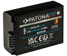PATONA 1398 fotoaparato/vaizdo kameros akumuliatorius Ličio jonų (Li-Ion) 1250 mAh