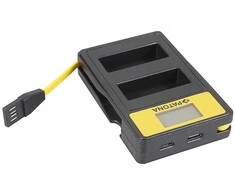 Įkroviklis do aparatu Patona 141655 kroviklis akumulatorów Akumuliatorius aparatu cyfrowego USB