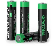 PATONA rechargeable battery AAA/LR03 Li-Pol 500mAh