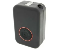PATONA elektrinis siurblys automobilių padangoms, dviračių padangoms, čiužiniams, kamuoliams 10,3 baro / 150 PSI su išorine baterija ir LED apšvietimu