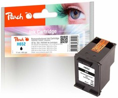 Peach H652 juoda, suderinama su HP Nr. 652, F6V25AE