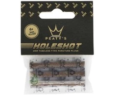 PEATY'S HOLESHOT TUBELESS PUNCTURE PLUGGER REFILL PACK (6X 3MM) (PPR-TPP-RP3-12)