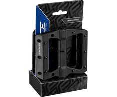 pedals FORCE BLIZZ 2.0 nylon, diameter bearings, juodas