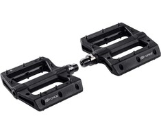 pedals FORCE BLIZZ 2.0 nylon, diameter bearings, juodas