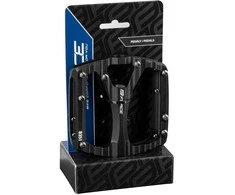 pedals FORCE SWING aliuminio, diameter bearings, juodas