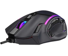 C-TECH žaidimų pelė Akali, 12800 DPI, RGB apšvietimas, USB, juoda