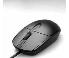 C-TECH WM-10 pelė, USB, juoda