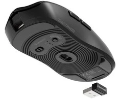 Genesis ZIRCON 500 G2 | Pelė žaidimams | Wireless/su laidu | 2.4 GHz, Bluetooth, USB | Juodas