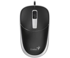 Genius DX-123 Pelė su laidu, juoda-pilka, 1200DPI