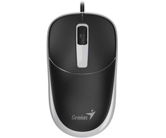 Genius DX-123 Pelė su laidu, juoda-pilka, 1200DPI, USB-C