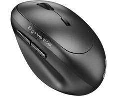 Genius Ergo 8350S Bevielė pelė, pilka, 2400DPI