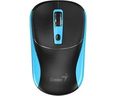Genius NX-7123 Bevielė pelė, juoda-mėlyna, 1200DPI