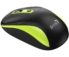 Genius NX-7123 Bevielė pelė, juoda-žalia, 1200DPI