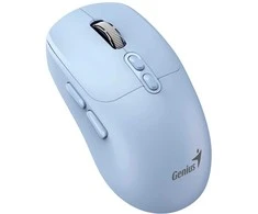 GENIUS NX-8080S BT pelė / dviguba „Bluetooth“ + 2,4 GHz / 1600 dpi / „Copilot“ / belaidė / tyli / mėlyna