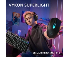 Pelė Logitech G305 X Lightspeed Juodas