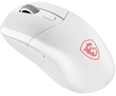 Pelė MSI VERSA 300 BELAIDĖ AKUMULATORIUS Baltas | Belaidis | 2.4 GHz, Bluetooth, USB 2.0