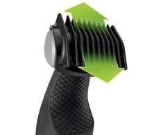 Plaukų skutimo mašinėlė visam kūnui Philips BG3027/05, belaidė, atspari vandeniui, Juodos ir mėlynos spalvos