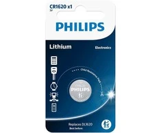 Baterija Philips CR1620 Lithium 3 V (16,0 x 2,0)